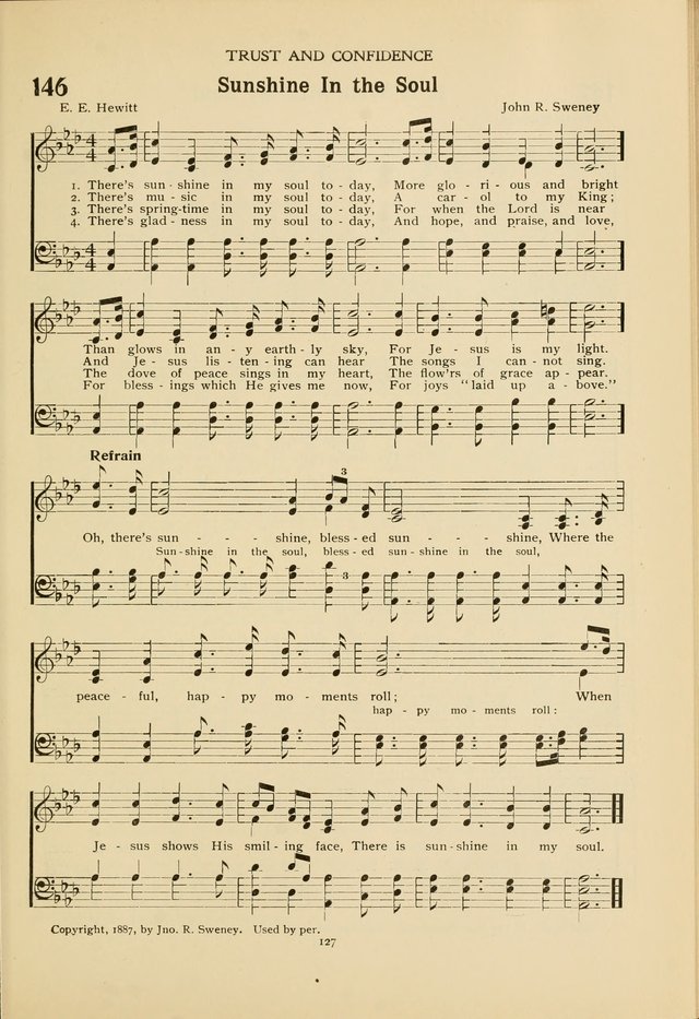 The Church School Hymnal page 127