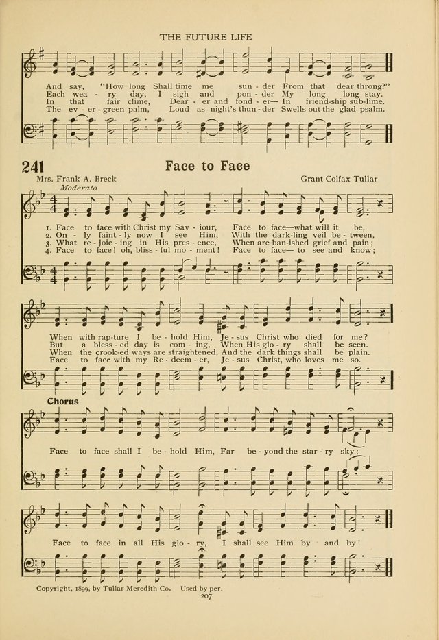 The Church School Hymnal page 207