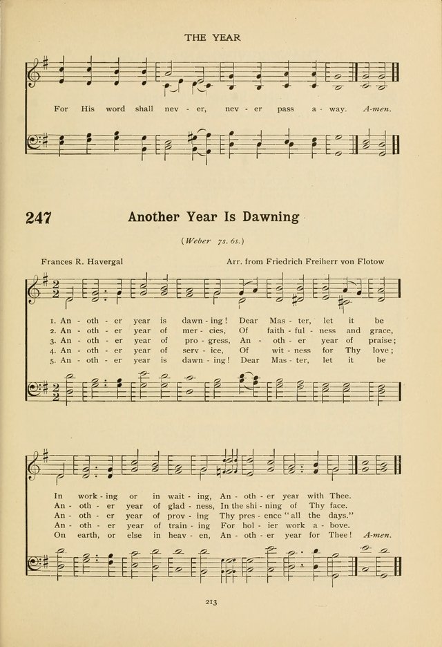 The Church School Hymnal page 213