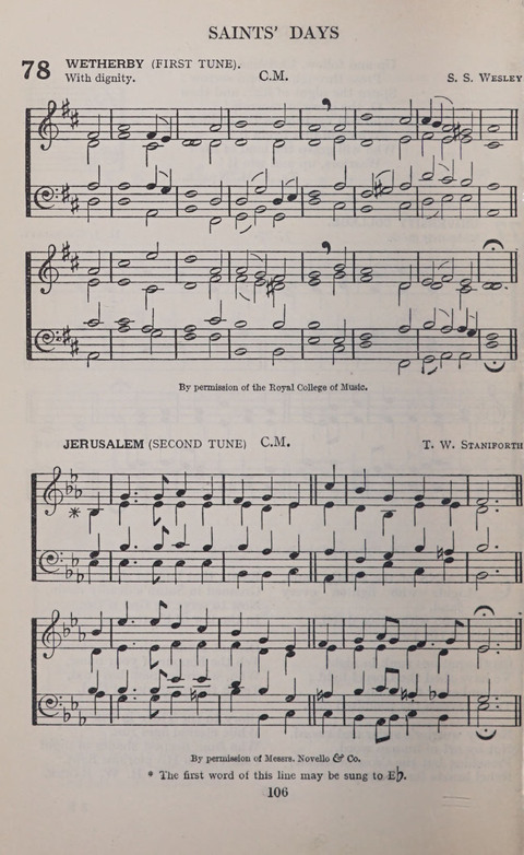 The Church and School Hymnal page 106