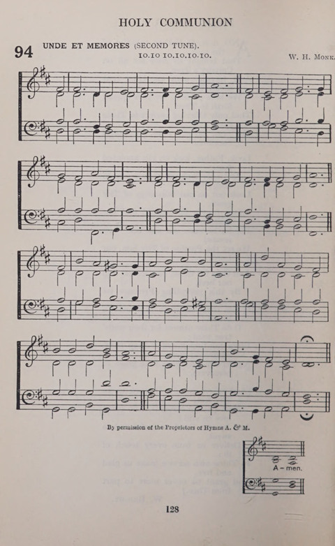 The Church and School Hymnal page 128