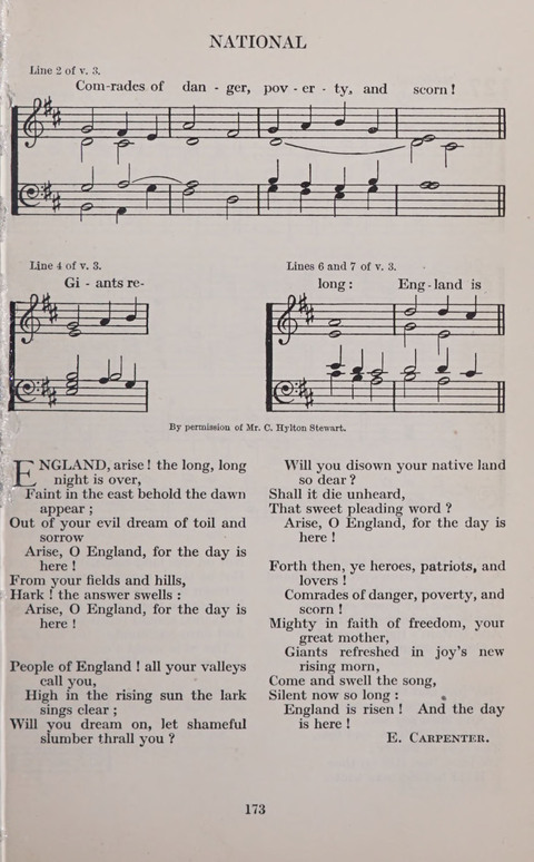 The Church and School Hymnal page 173