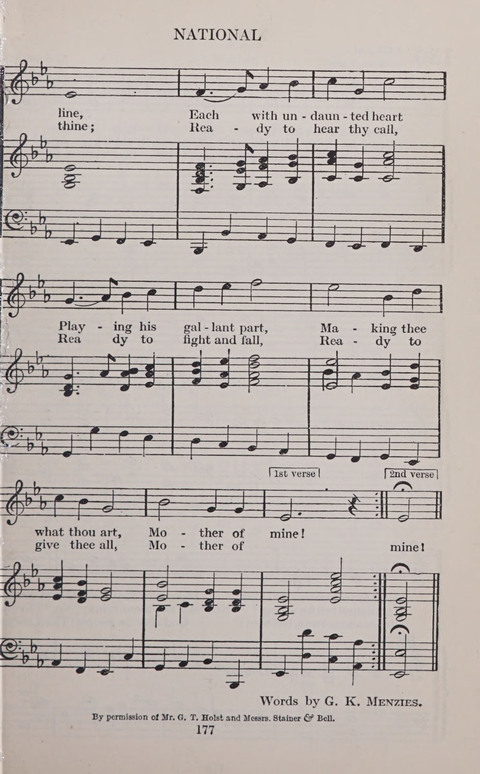 The Church and School Hymnal page 177