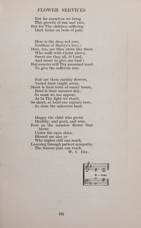 The Church and School Hymnal page 189