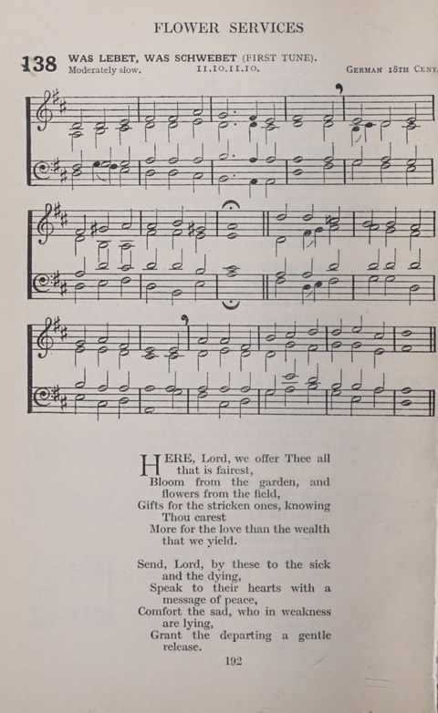 The Church and School Hymnal page 192