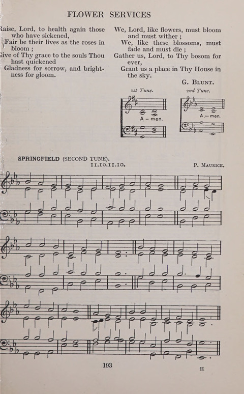 The Church and School Hymnal page 193