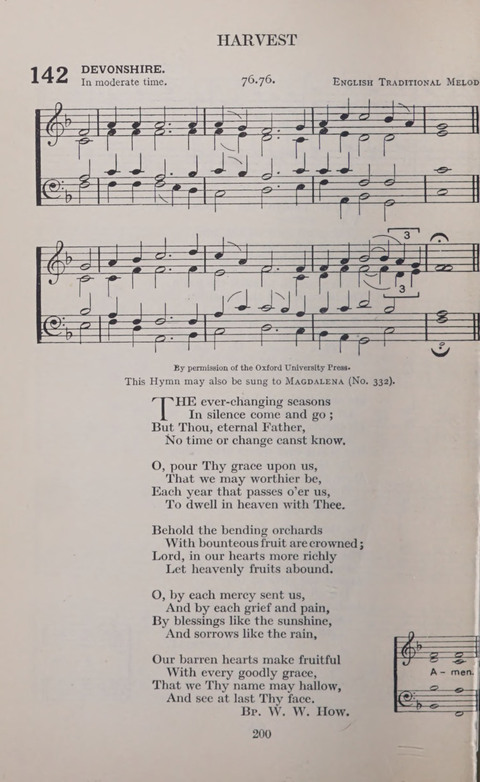 The Church and School Hymnal page 200