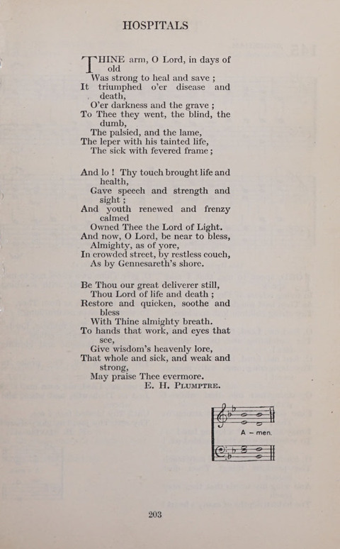 The Church and School Hymnal page 203