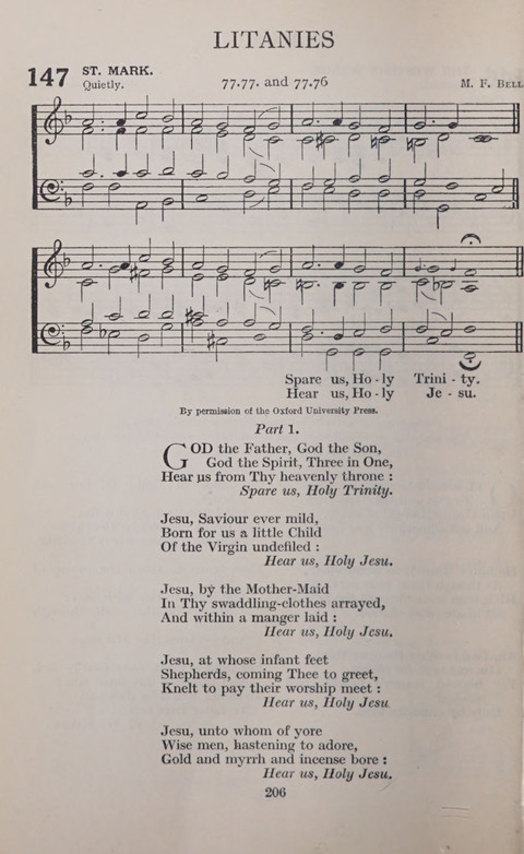 The Church and School Hymnal page 206