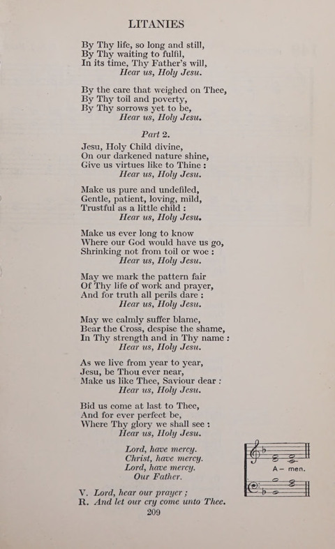 The Church and School Hymnal page 209