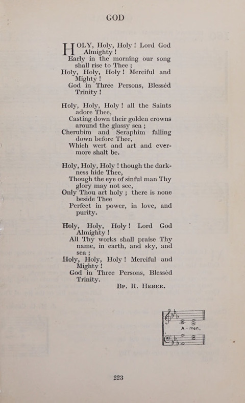 The Church and School Hymnal page 223