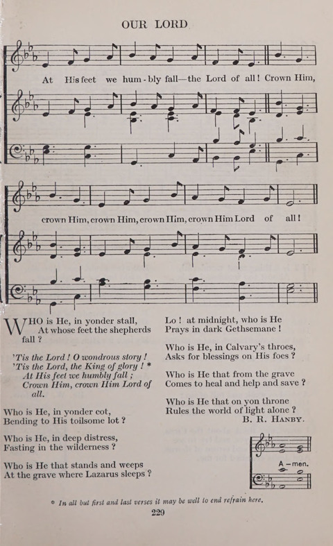 The Church and School Hymnal page 229