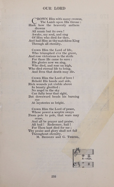 The Church and School Hymnal page 235