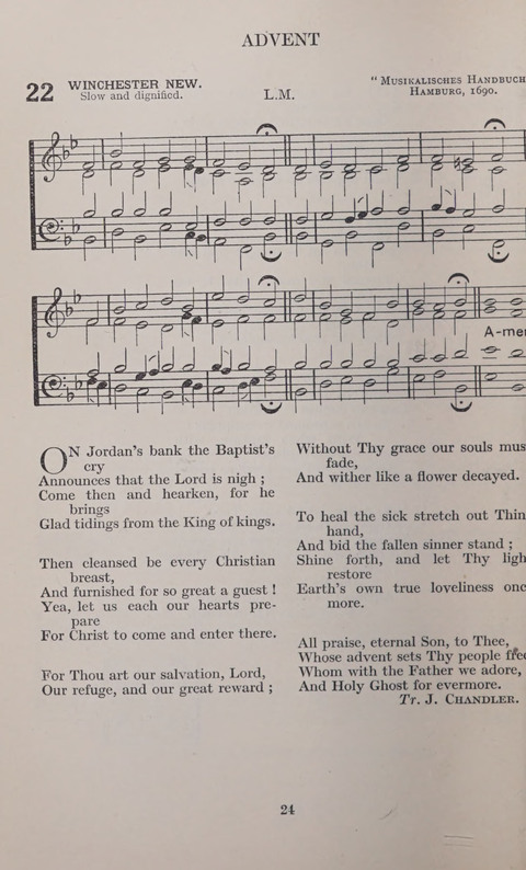 The Church and School Hymnal page 24