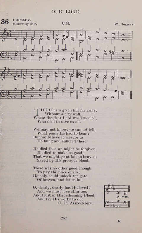 The Church and School Hymnal page 257