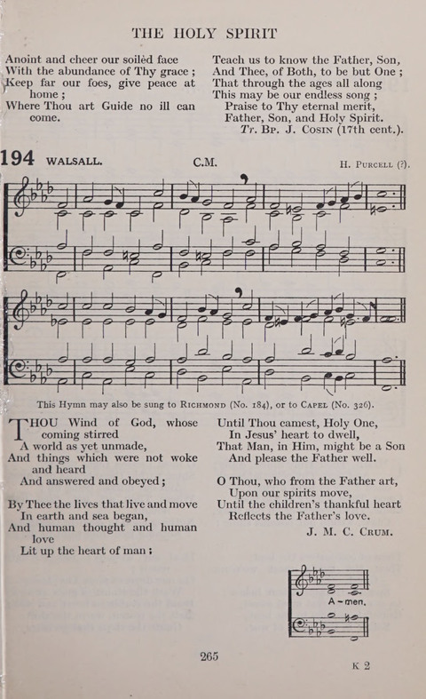 The Church and School Hymnal page 265