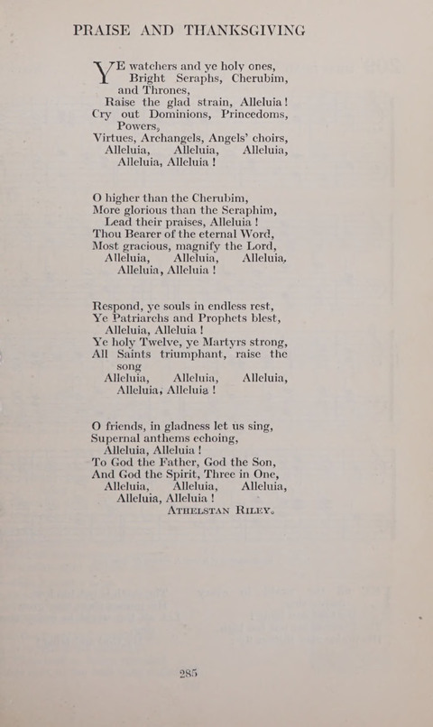 The Church and School Hymnal page 285