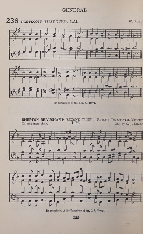 The Church and School Hymnal page 322