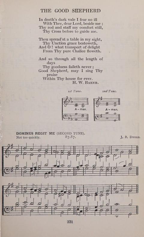 The Church and School Hymnal page 331