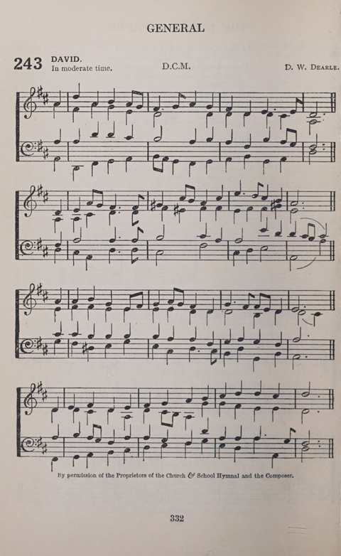 The Church and School Hymnal page 332