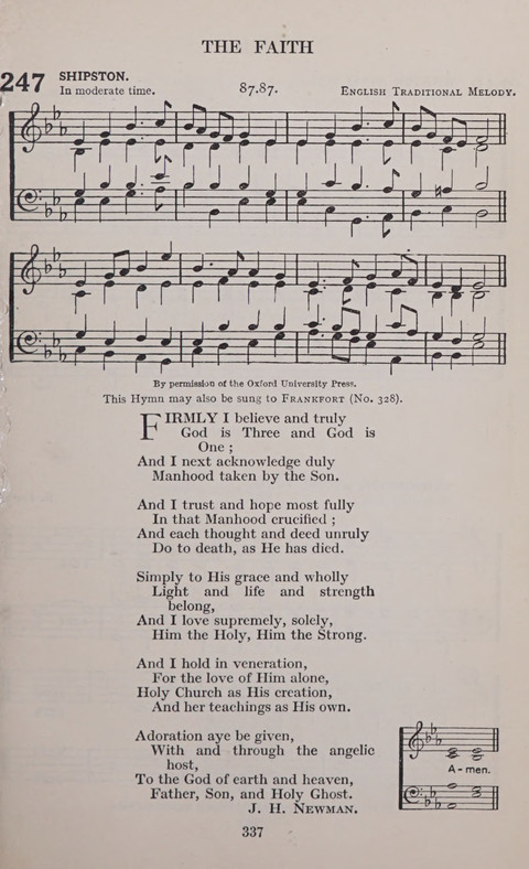 The Church and School Hymnal page 337