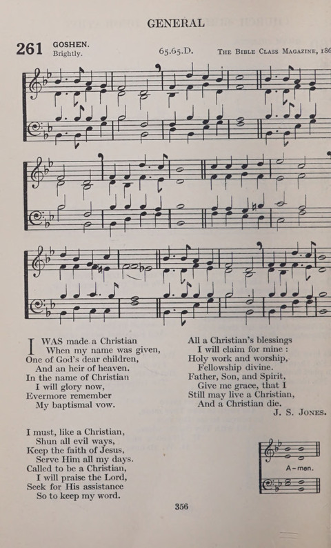 The Church and School Hymnal page 356