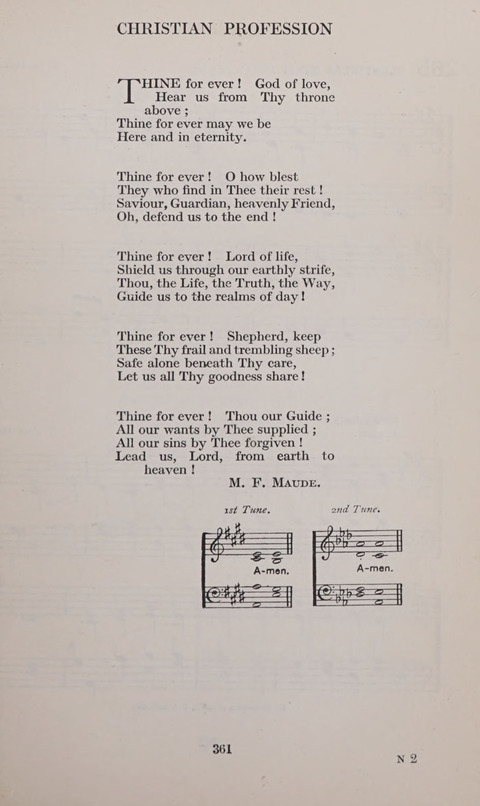 The Church and School Hymnal page 361