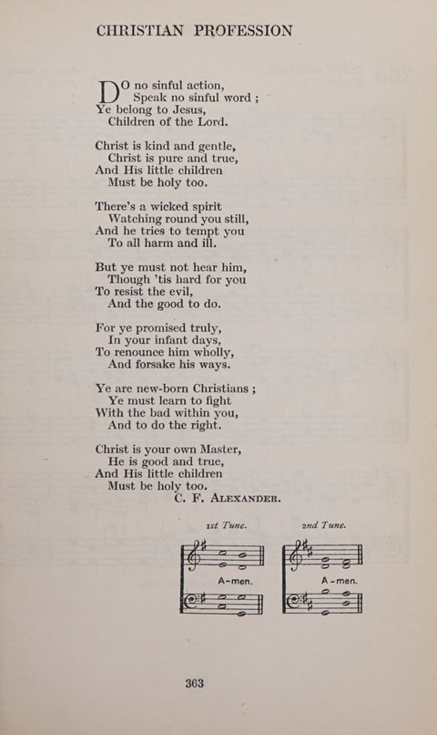 The Church and School Hymnal page 363