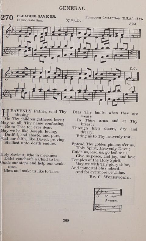 The Church and School Hymnal page 369