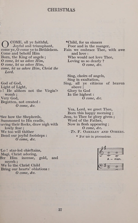 The Church and School Hymnal page 37