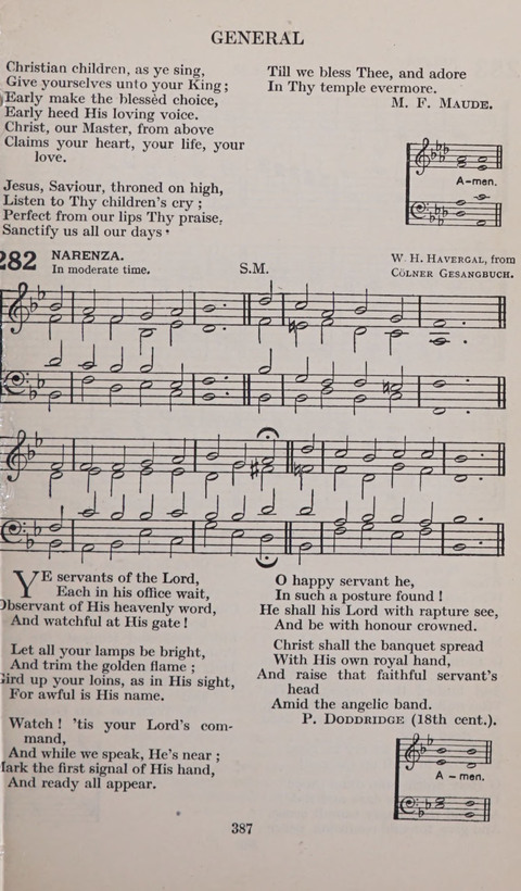 The Church and School Hymnal page 387