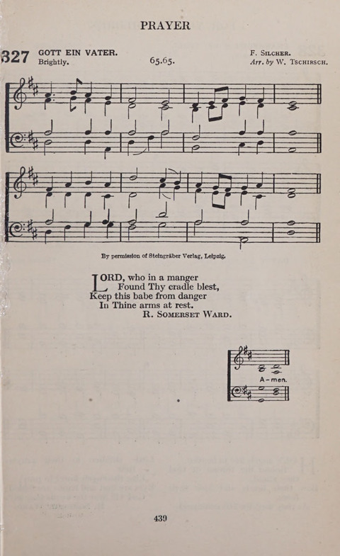 The Church and School Hymnal page 439