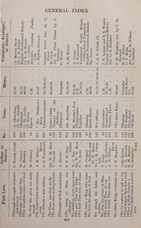 The Church and School Hymnal page 467