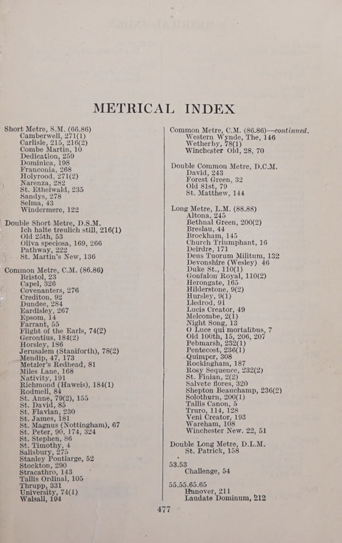 The Church and School Hymnal page 477