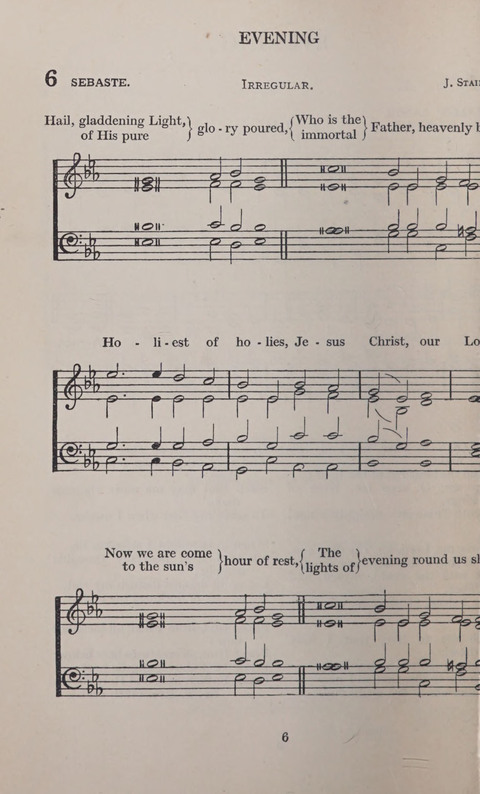 The Church and School Hymnal page 6