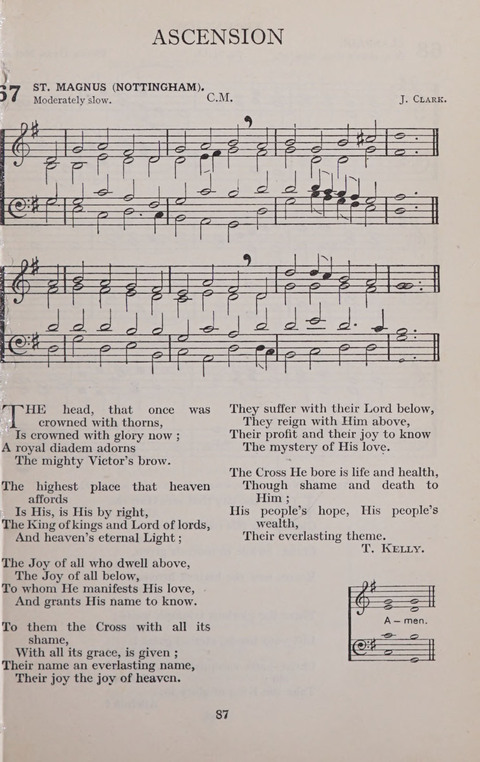 The Church and School Hymnal page 87