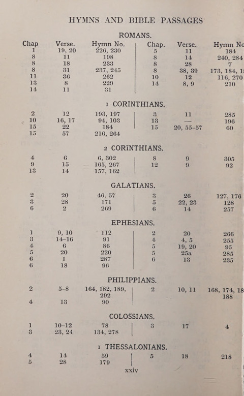 The Church and School Hymnal page xxix