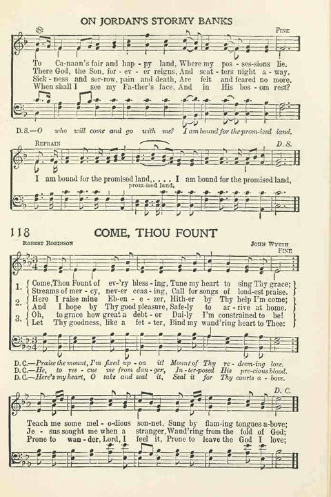 Church Service Hymns page 105