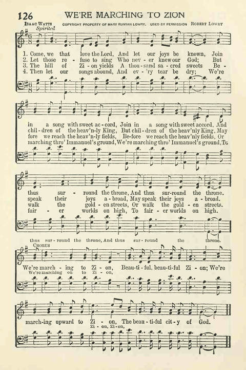 Church Service Hymns page 111