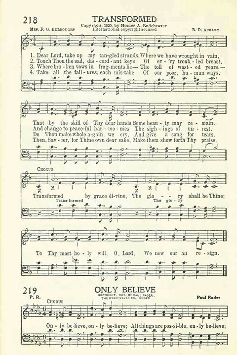 Church Service Hymns page 186