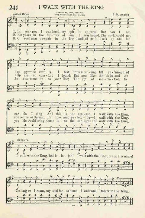 Church Service Hymns page 207