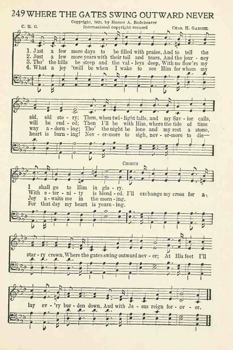 Church Service Hymns page 215