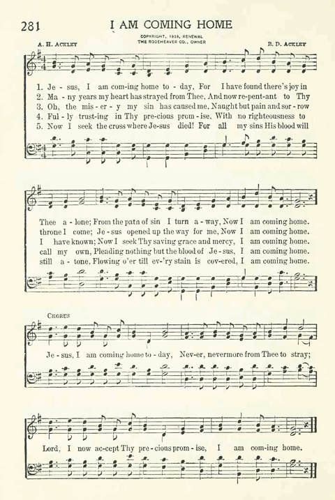 Church Service Hymns page 244