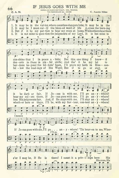 Church Service Hymns page 60