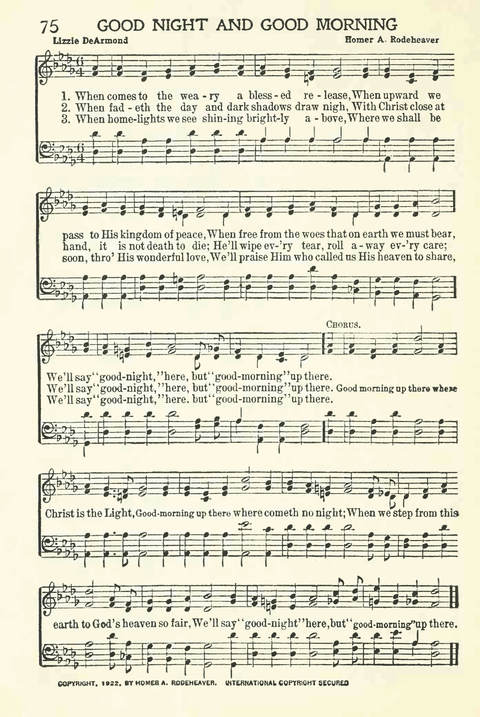 Church Service Hymns page 68