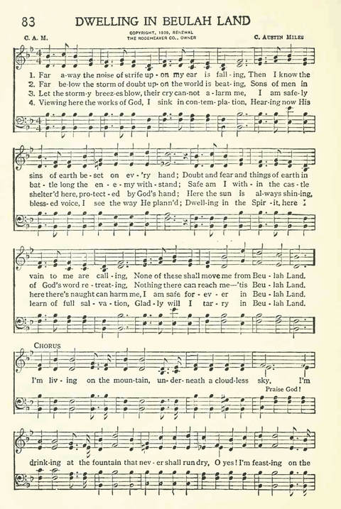 Church Service Hymns page 76