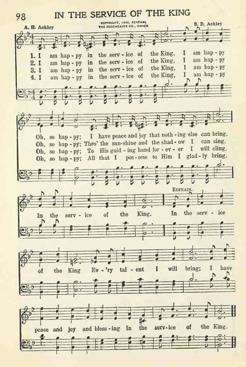 Church Service Hymns page 89