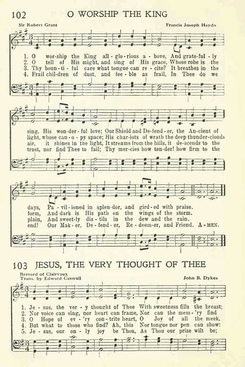 Church Service Hymns page 92