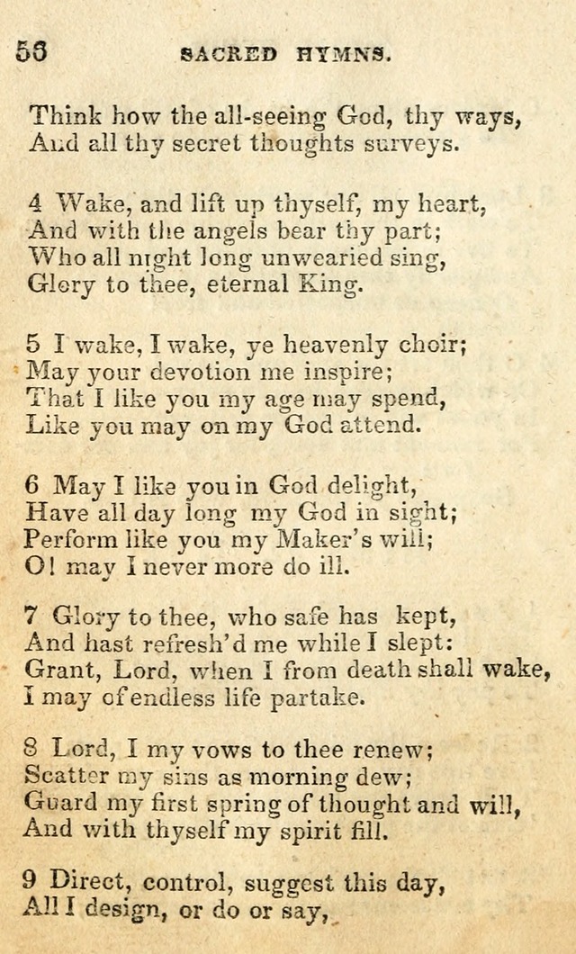 A Collection of Sacred Hymns, for the Church of the Latter Day Saints page 56