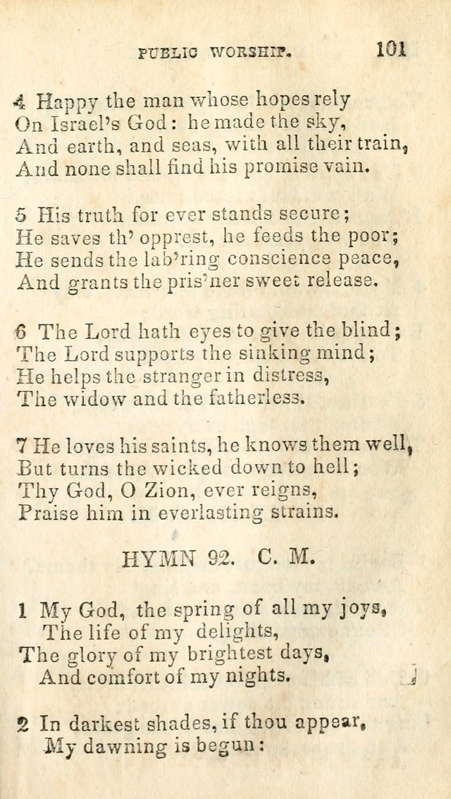 A Collection of Sacred Hymns, for the Church of Jesus Christ of Latter Day Saints page 103